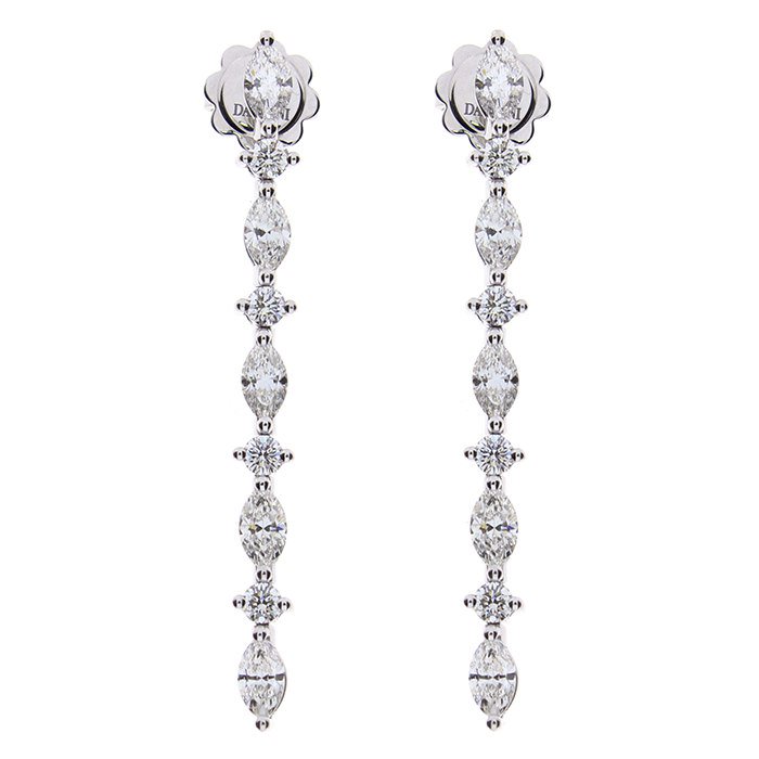 Серьги Damiani 81092700 4.52гр 1.92крт купить,NaN