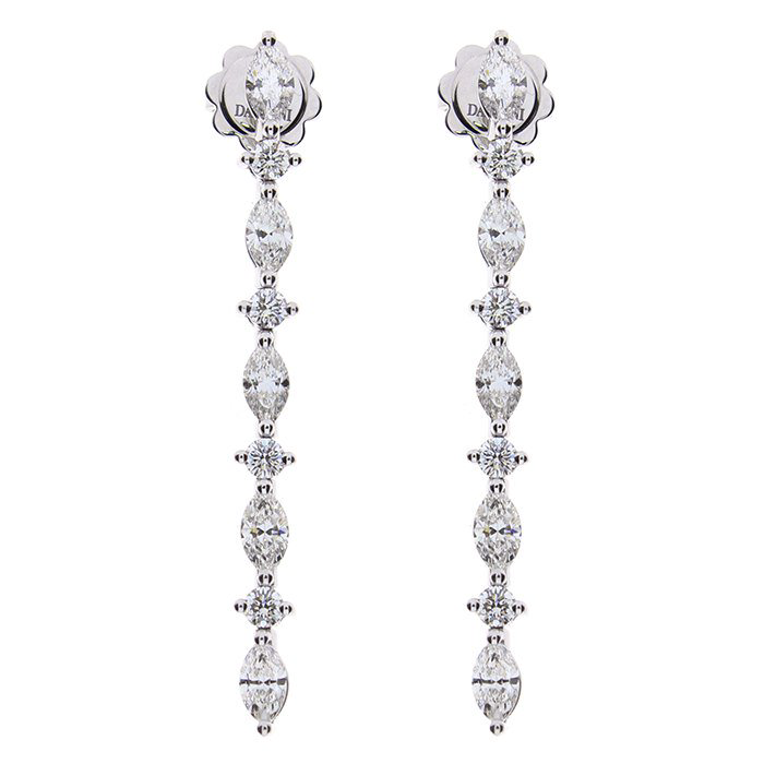 Серьги Damiani 81092700 4.52гр 1.92крт купить,NaN