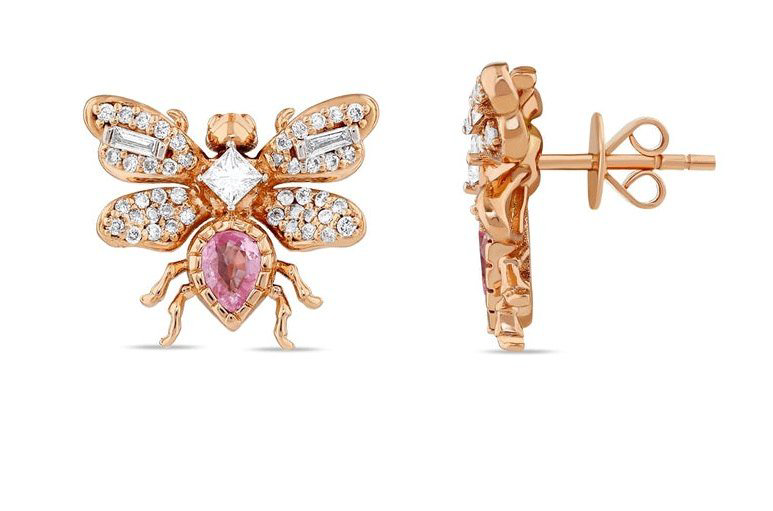 Серьги Bee Goddess PTKMCPSKPGKP 5.71гр 0.63крт купить,NaN
