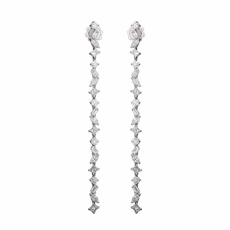 Серьги Damiani 81092658 6.02гр 3.44крт купить,4820000