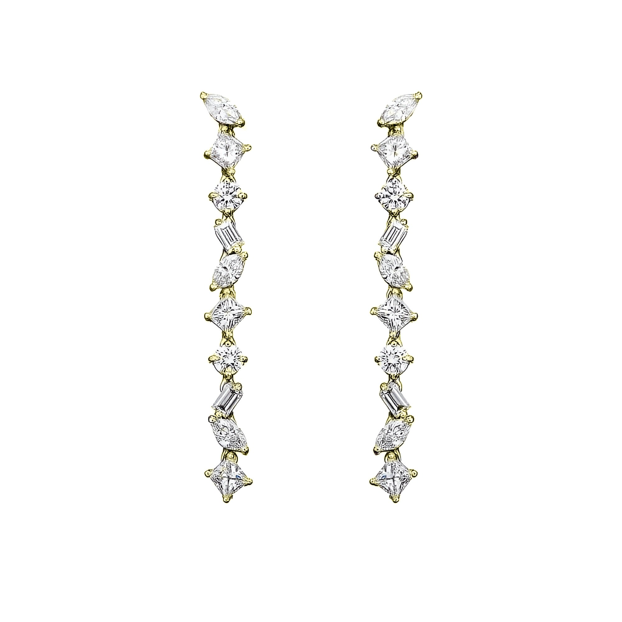 Серьги Damiani 81092671 3.6гр 1.89крт купить,NaN