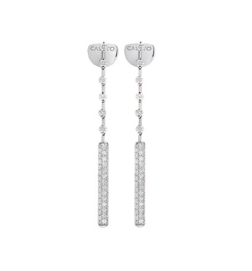 Серьги Casato ORX1405BT-W 7.51гр 2.3крт