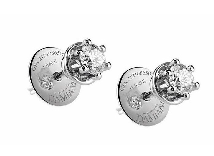 Серьги Damiani 81100304 3.41гр 0.3крт купить,NaN