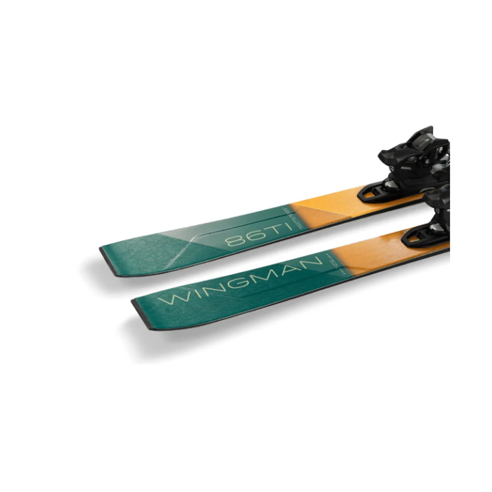 Лыжи горные Elan Wingman 86 Ti Fx Emx 11.0 желто-зеленые 172