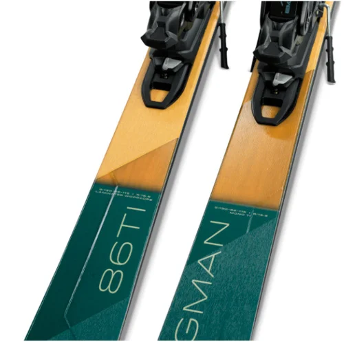 Лыжи горные Elan Wingman 86 Ti Fx Emx 11.0 желто-зеленые 172