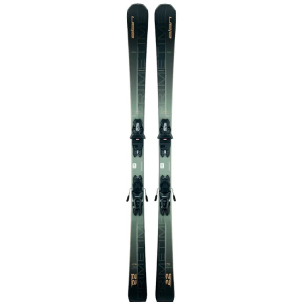 Лыжи горные Elan Primetime 22 Ps + El 10.0 Gw черные 165