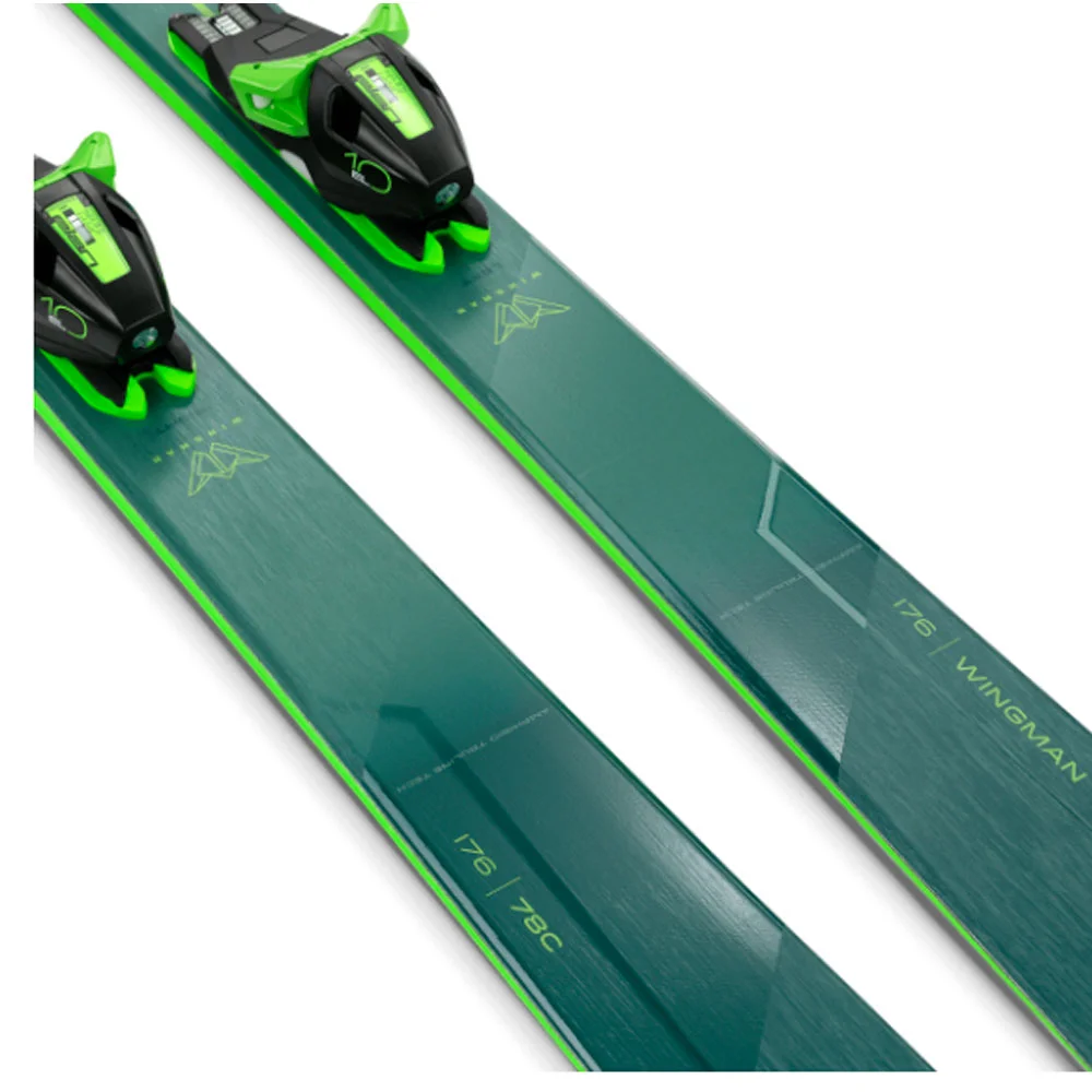 Лыжи горные Elan Wingman 78 C Ps El 10.0 зеленые 176