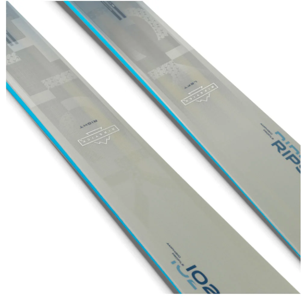 Лыжи горные Elan Rirstick 102 серо-синие 182 купить,NaN