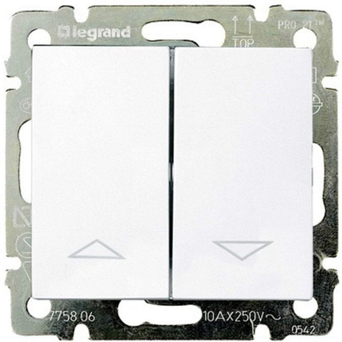 Выключатель Legrand 774404 белый купить,NaN