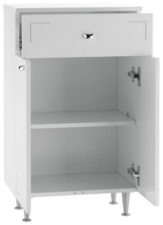 Комод KABINKA.KZ DA1002K, 50.40x32x83.6 см, белый