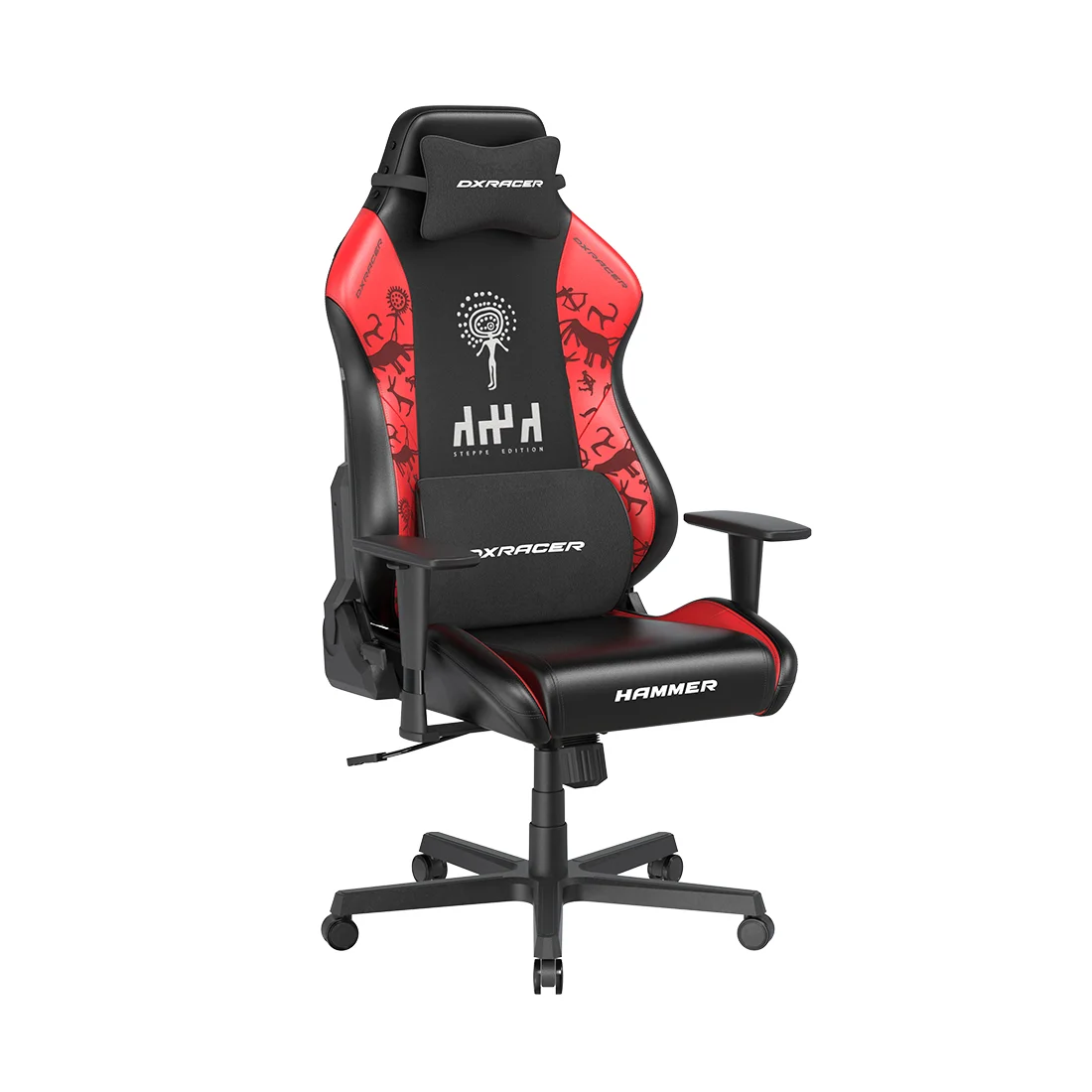 Игровое кресло DX Racer Hammer Steppe Edition GC/LHE23LTA/QZQ.NR Black Red купить,NaN