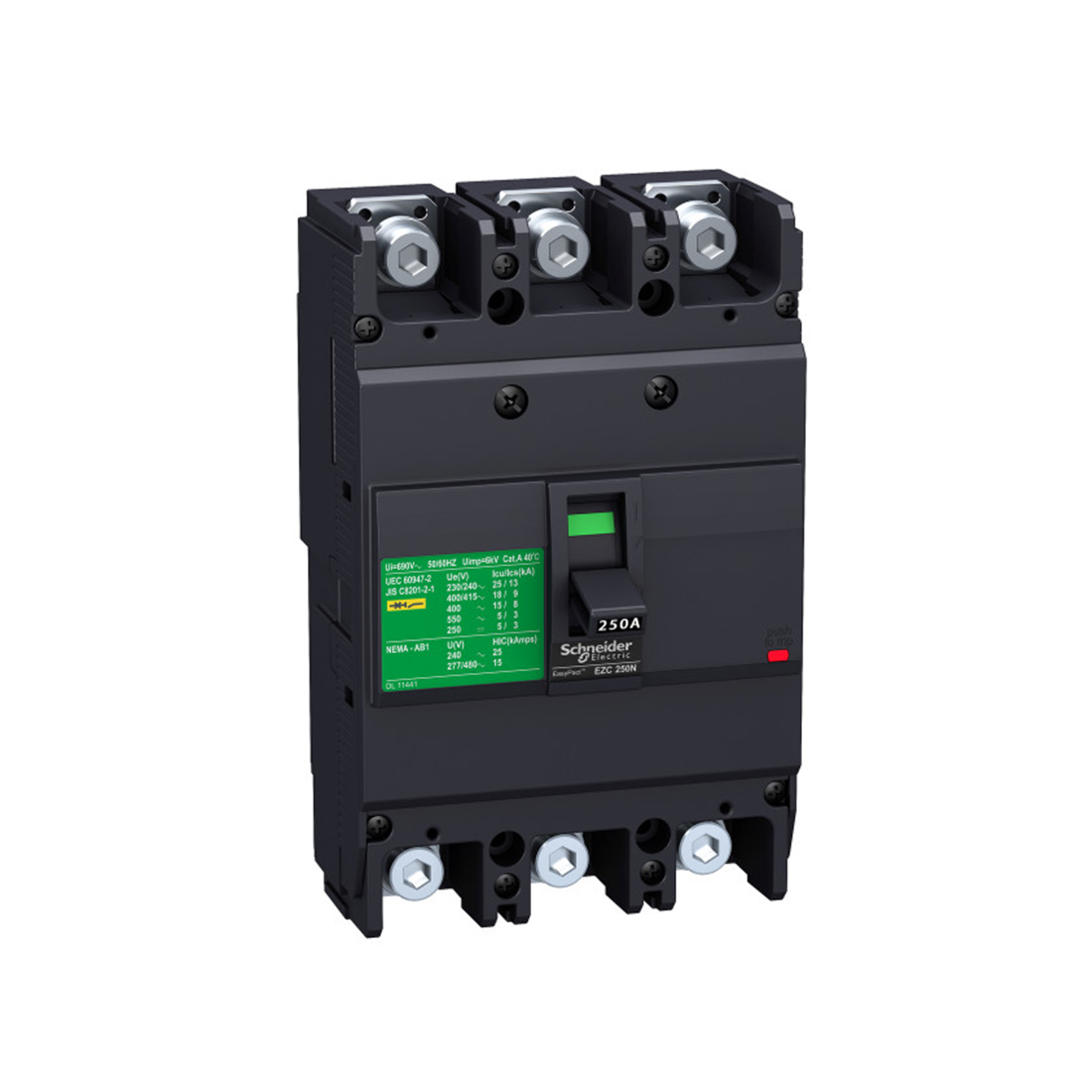 Автоматический выключатель Schneider Electric EZC250N3200 Easypact 3P 200A купить,NaN