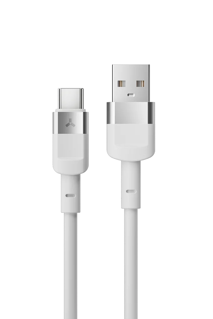 Кабель Accesstyle AC50-T100 USB - Type-C White купить,0