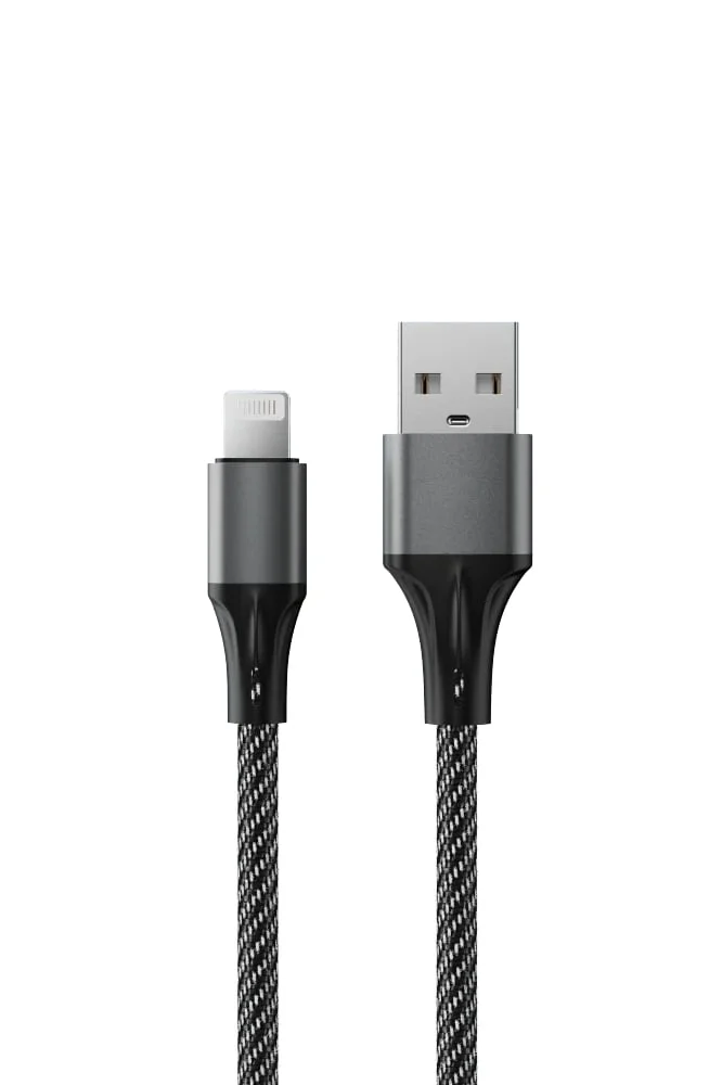 Кабель Accesstyle AL24-F100M USB - Lightning Black