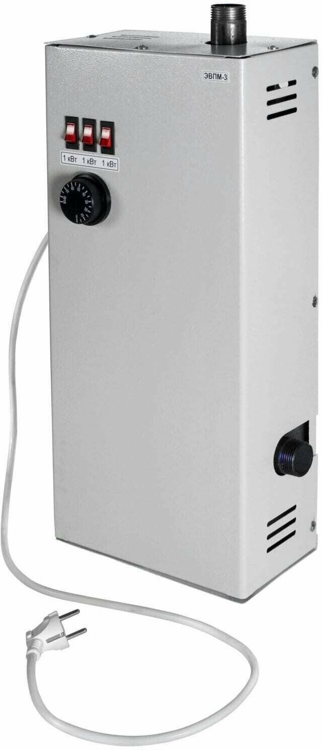 Электрический котел ЭВПМ 3 кВт 220В без дымохода