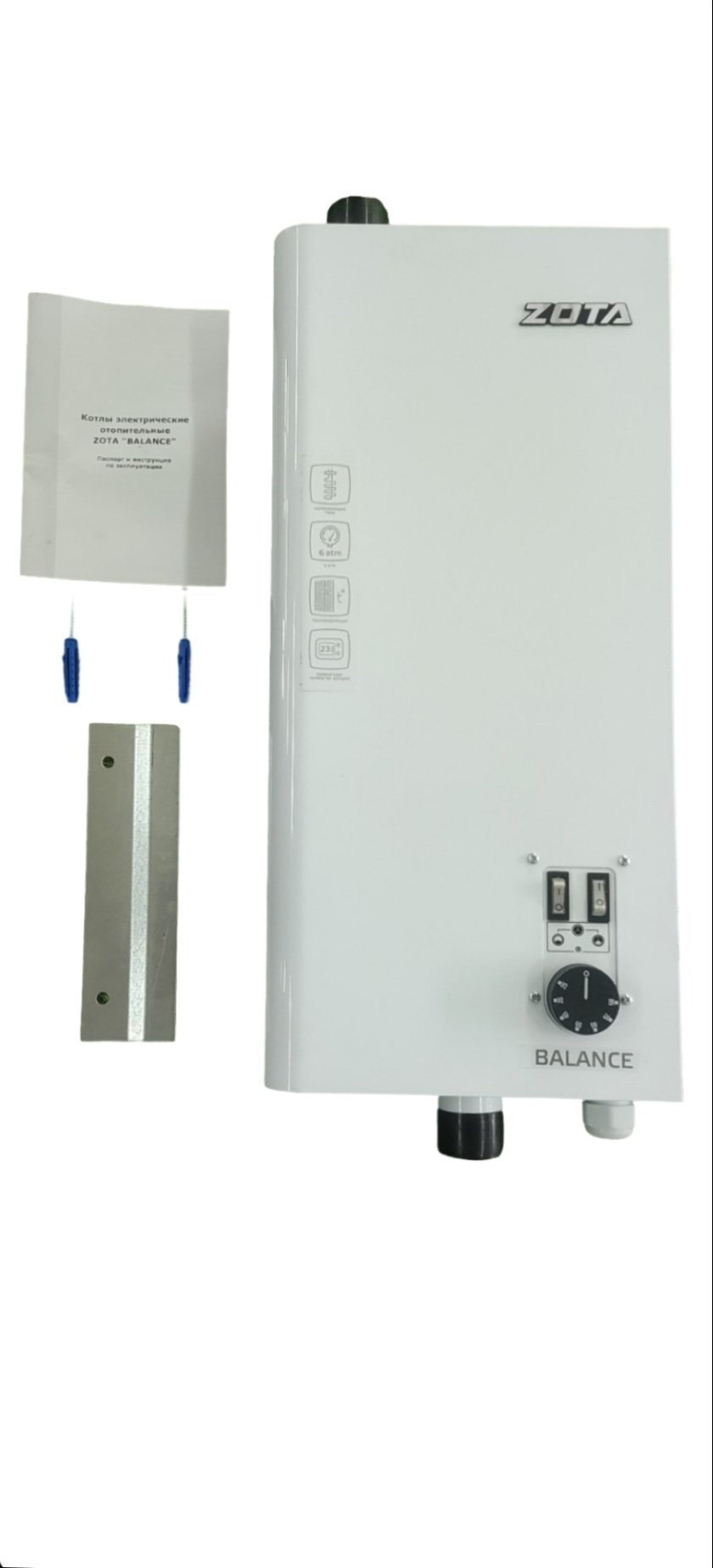 Электрический котел ZOTA Balance 12 без дымохода