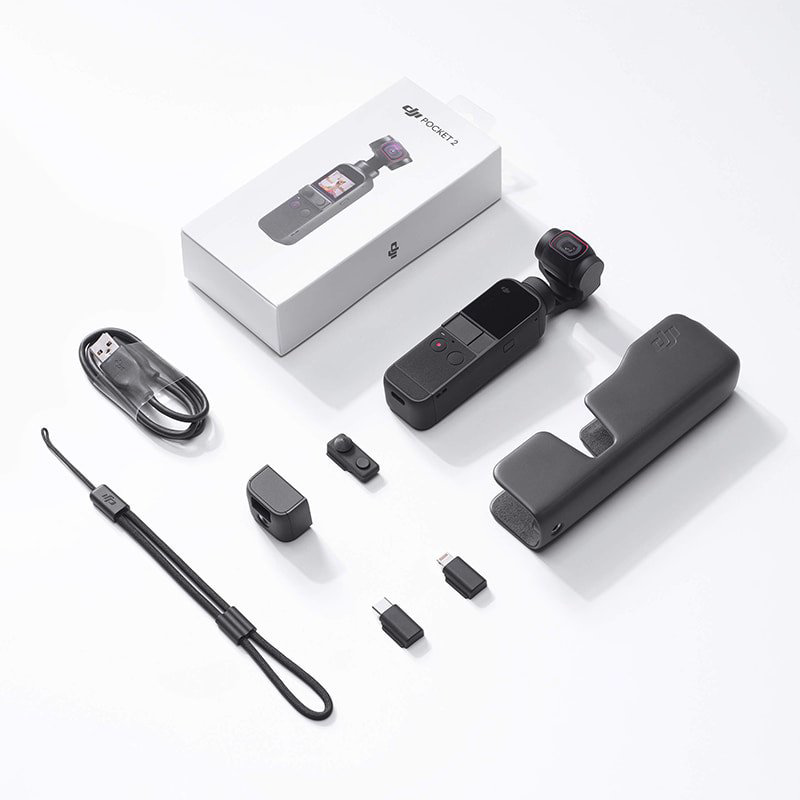 Экшн-камера DJI Pocket 2 черный купить,NaN