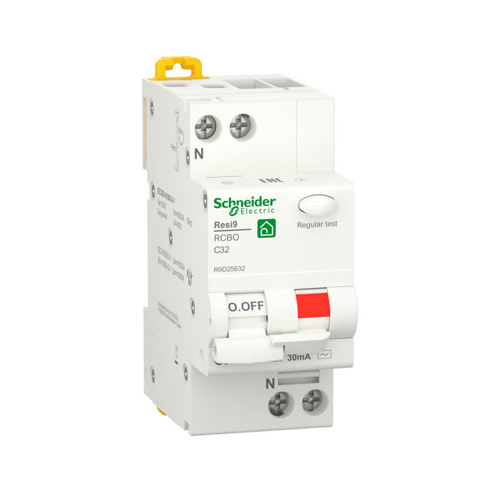 Автоматический выключатель Schneider Electric АВДТ 1P+N С 32А 6 kA 30мА АС