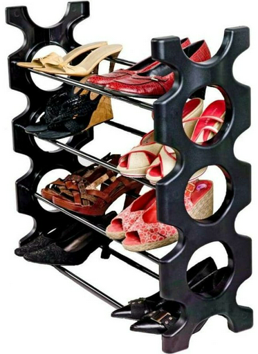 Обувница PRIMANOVA 61x23x65см черный