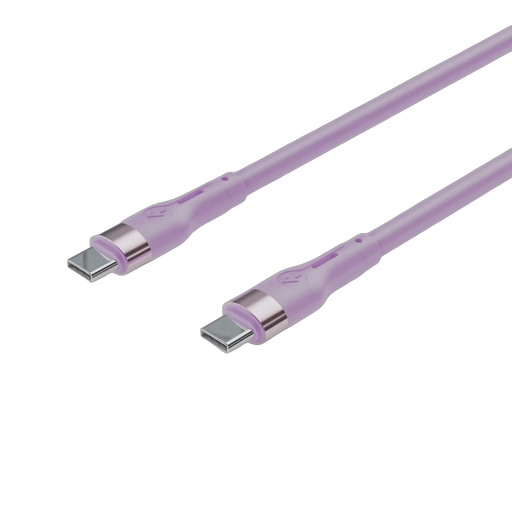 Кабель Accesstyle CC30-S100 Type-C-Type-C Violet