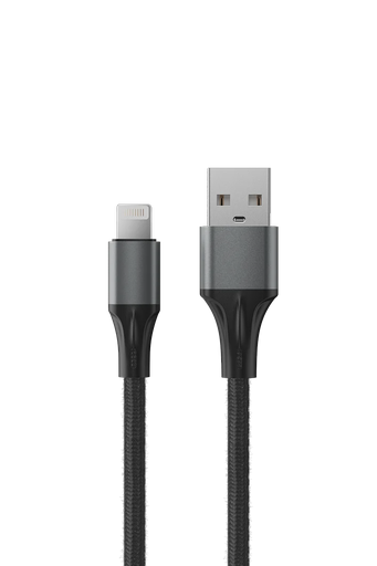 Кабель Accesstyle AL24-F200M USB - Lightning Black