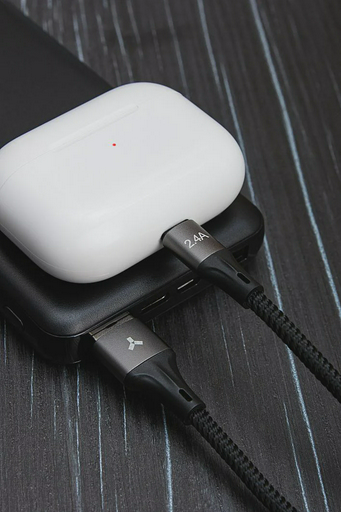 Кабель Accesstyle AL24-F100M USB - Lightning Black