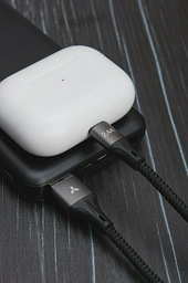 Кабель Accesstyle AL24-F100M USB - Lightning Black