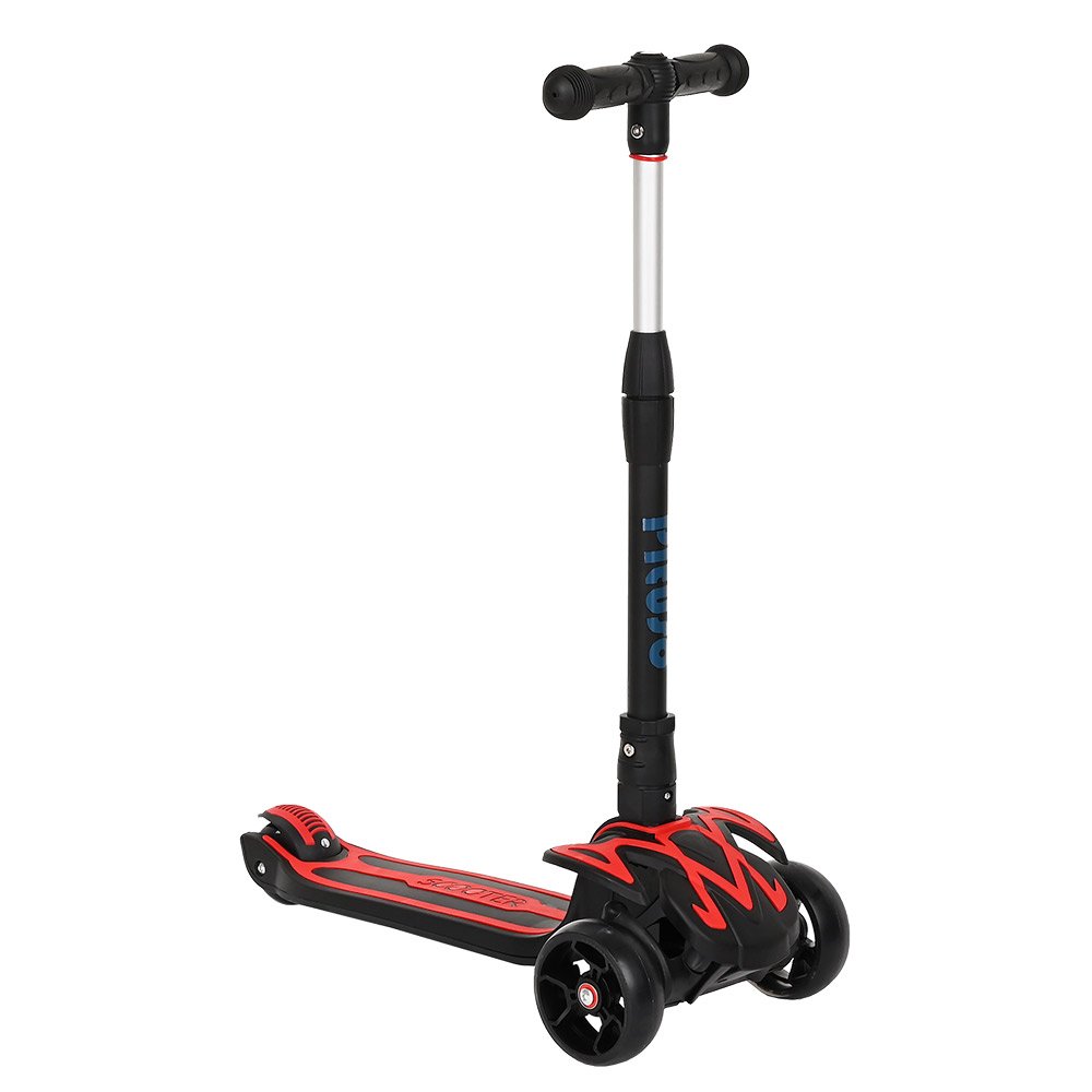 Самокат детский Pituso HD-S212 черно-красный