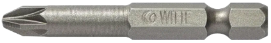 Бита WITTE Industrial 427546200  PZ 2 х 50 мм 1/4" E6.3 10 шт