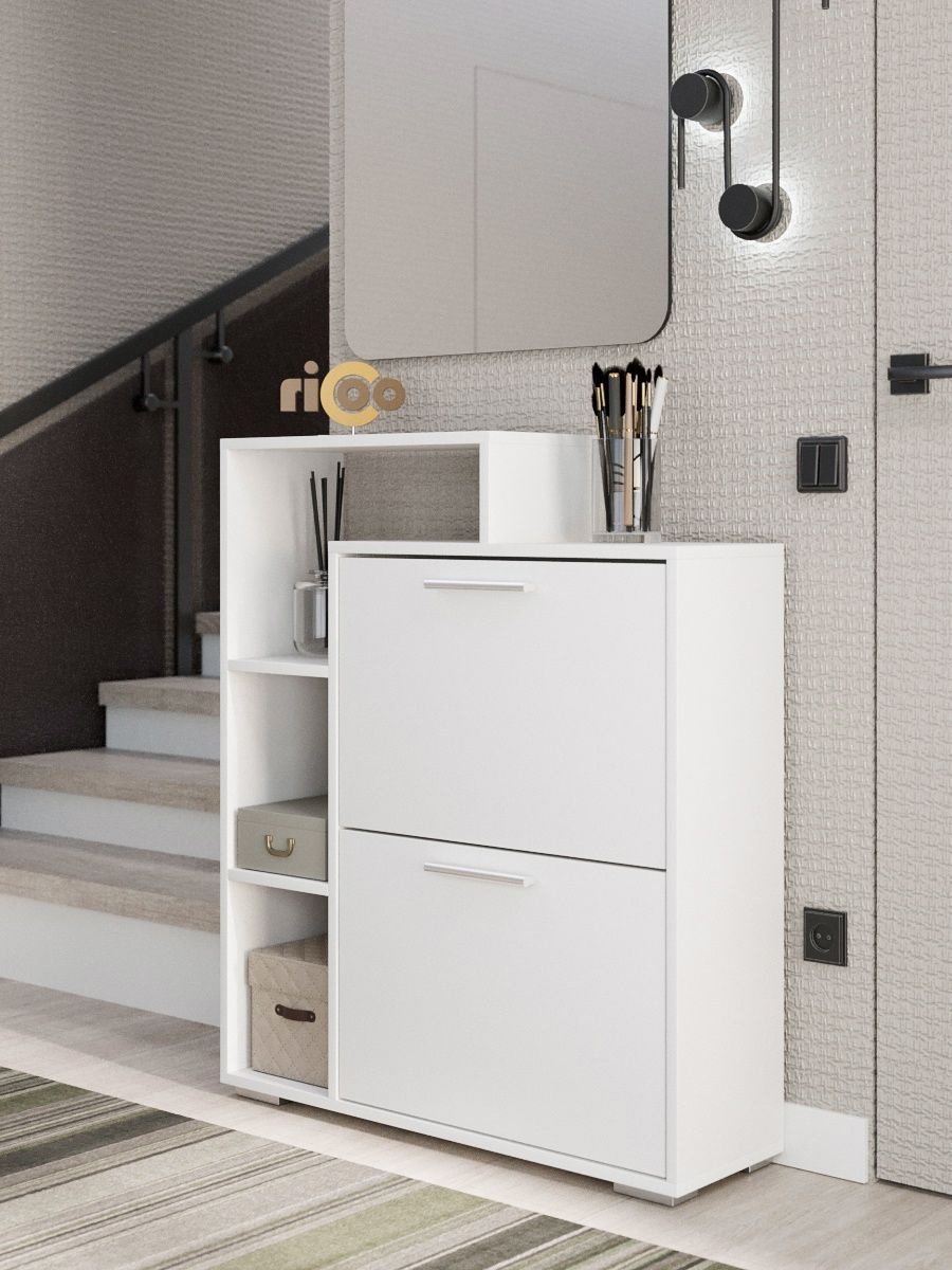Обувница Ricoo 74x24.30x90 см, ЛДСП купить,NaN