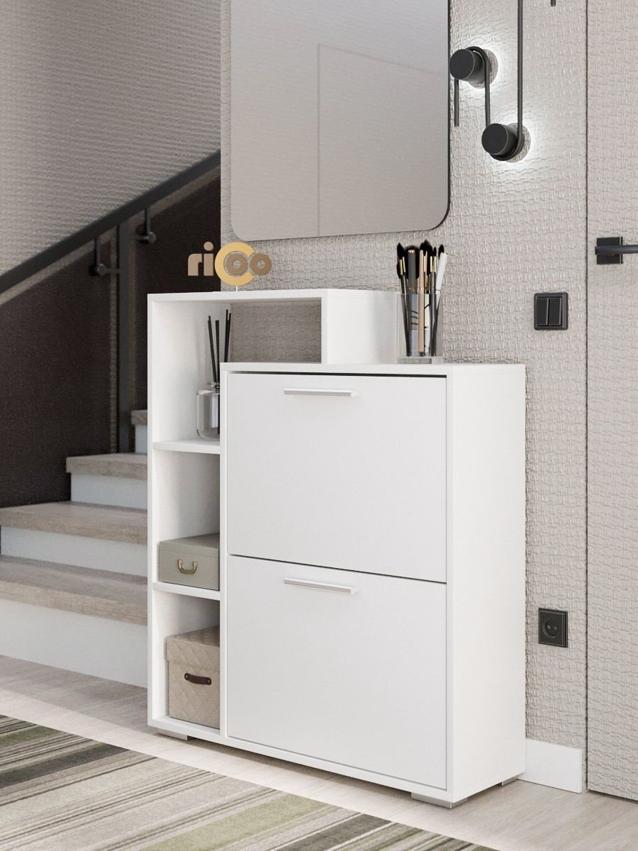 Обувница Ricoo 74x24.30x90 см, ЛДСП купить,NaN