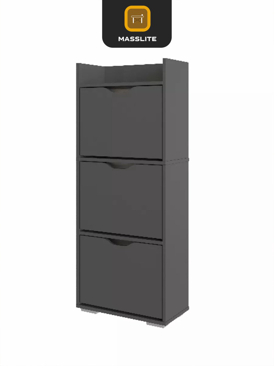 Обувница MassLite 50x25x123 см, ЛДСП купить,NaN
