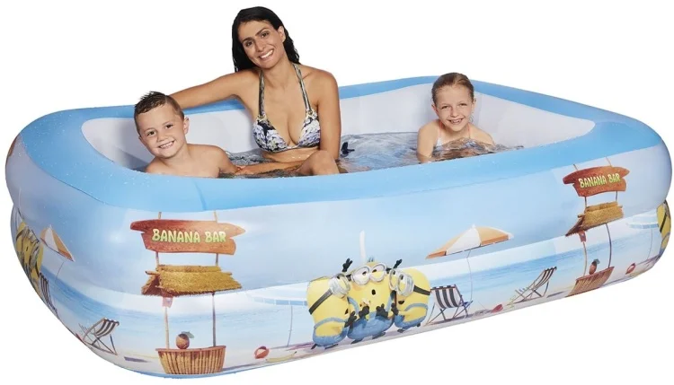 Бассейн Happy People Minions 16427 Blue - ForteMarket Бассейн Happy People Minions 16427 Blue купить,0