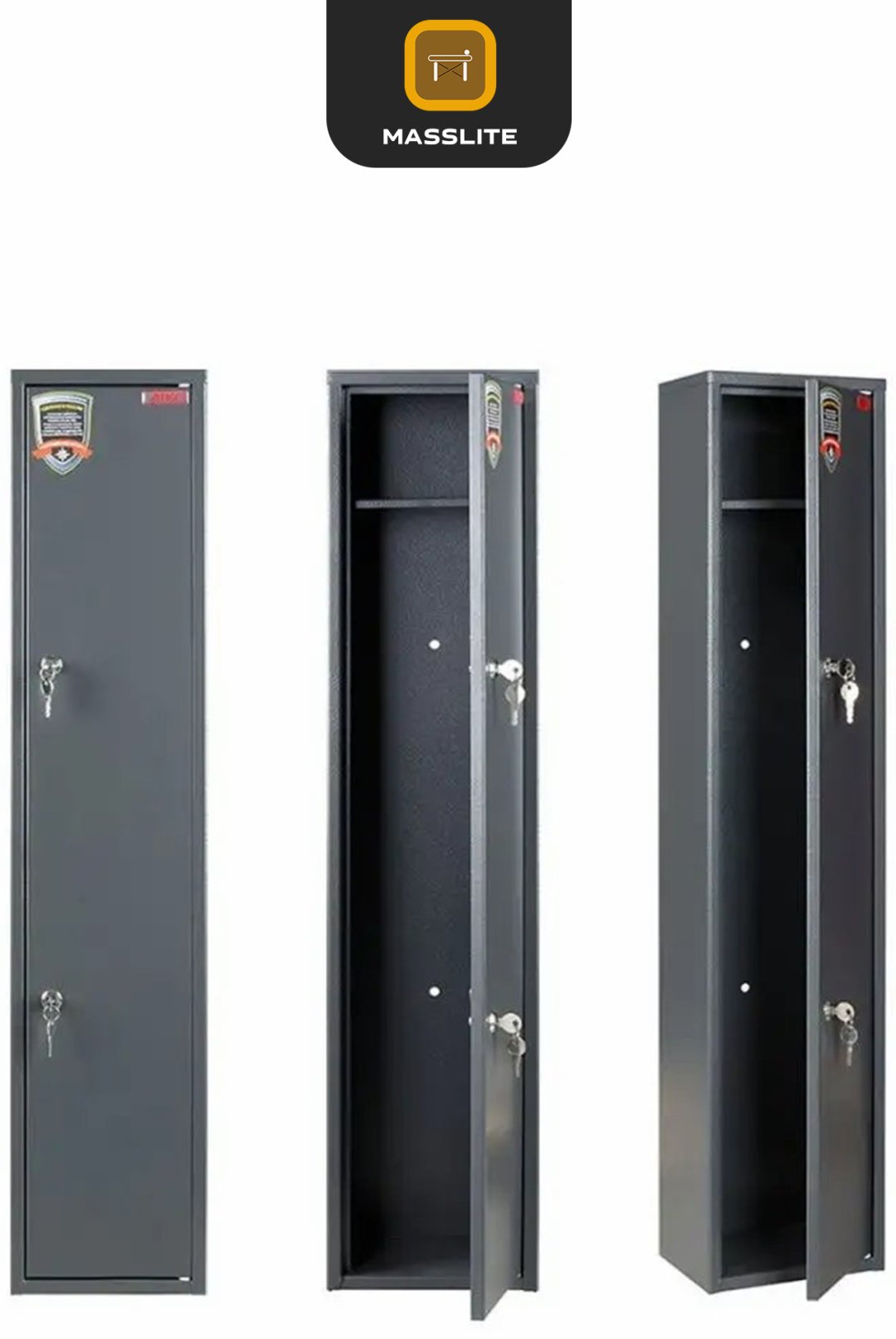 Сейф С-510005 ключевой замок (210х1000х153 мм) купить,NaN