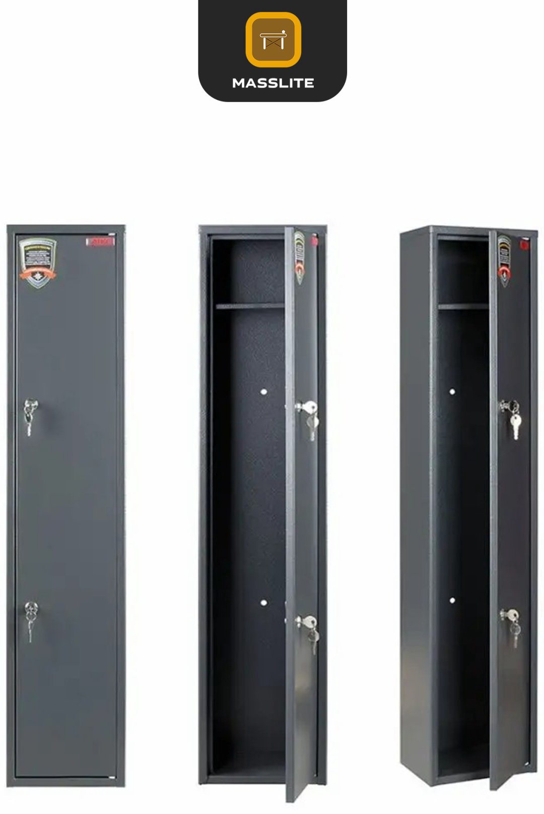 Сейф С-510005 ключевой замок (210х1000х153 мм) купить,NaN