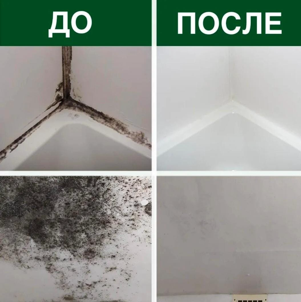 Средство против черной плесени и грибка, спрей, 500 мл купить,NaN