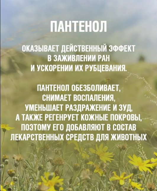 Уход ECOZAVR с пантенолом 500 мл