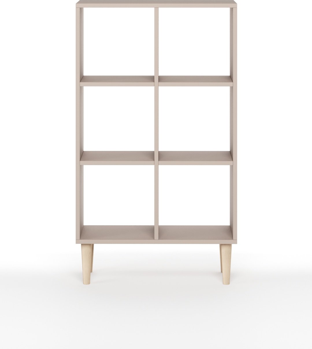 Стеллаж напольный MONOFIX, 69x30x120.4 см, бежевый, светло-коричневый купить,NaN