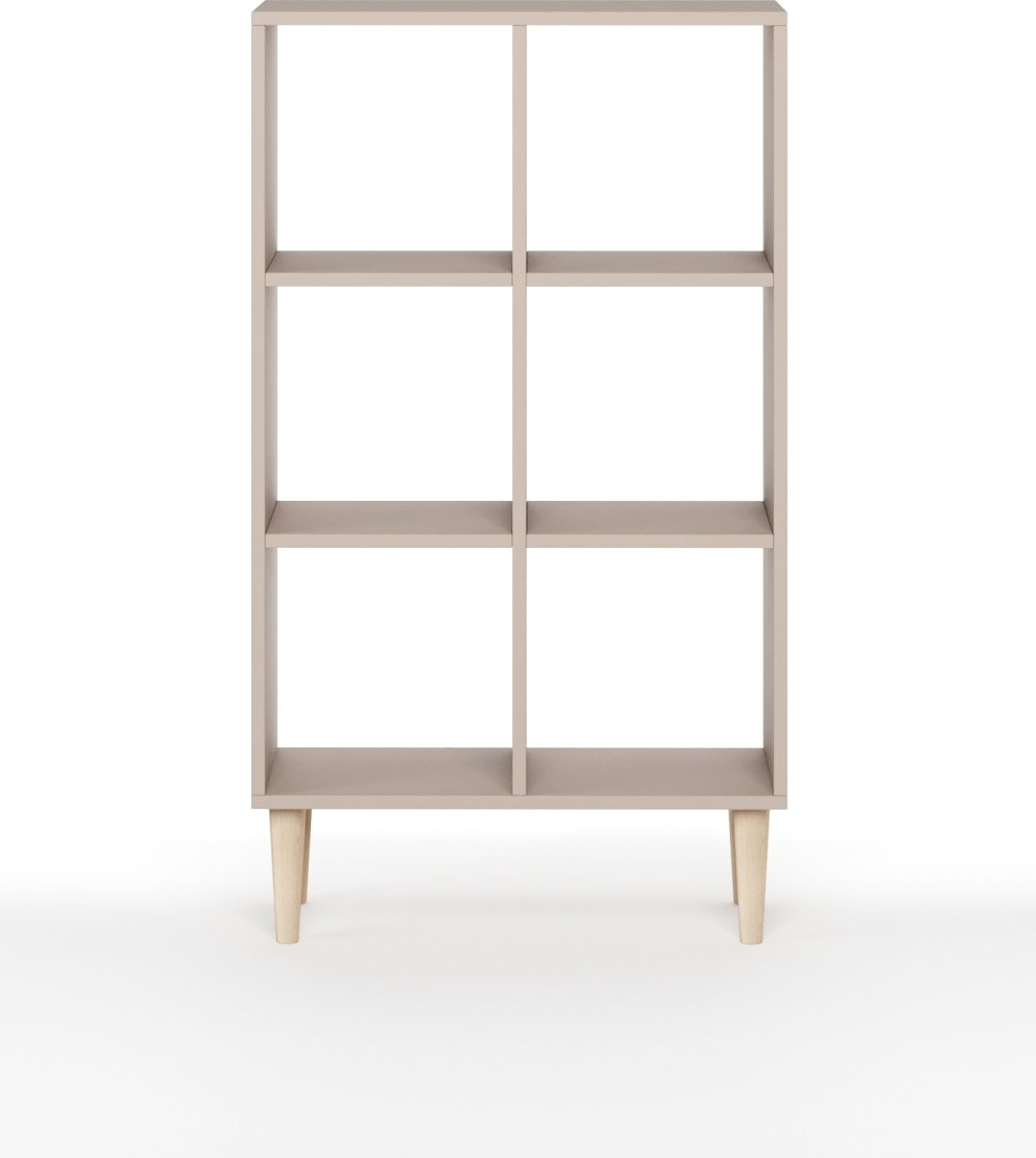 Стеллаж напольный MONOFIX, 69x30x120.4 см, бежевый, светло-коричневый купить,NaN