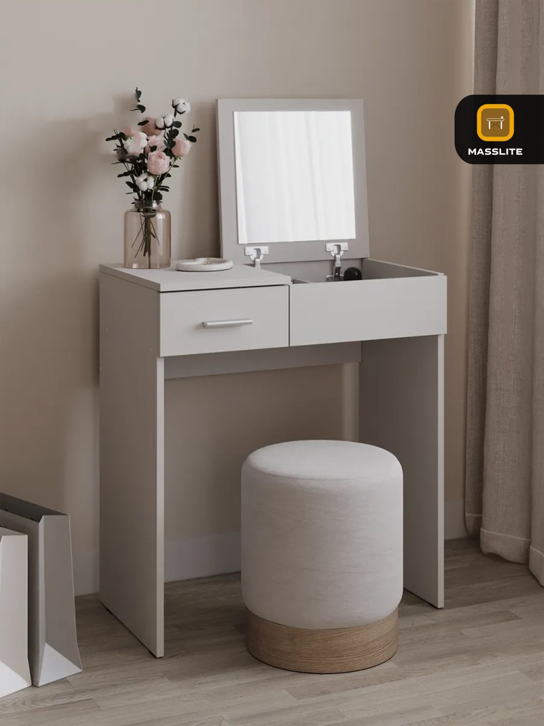 Туалетный столик MassLite BH-000025 70x40x78.4 см, ЛДСП купить,NaN