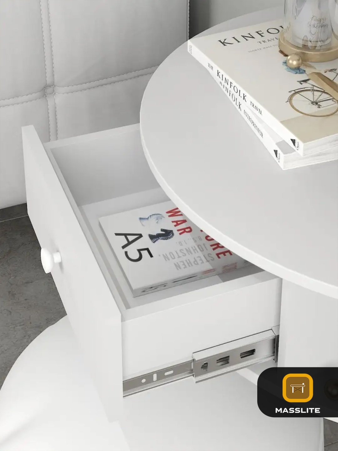 Туалетный столик MassLite BH-000053 75x40x18 см, ЛДСП, ДСП купить,NaN