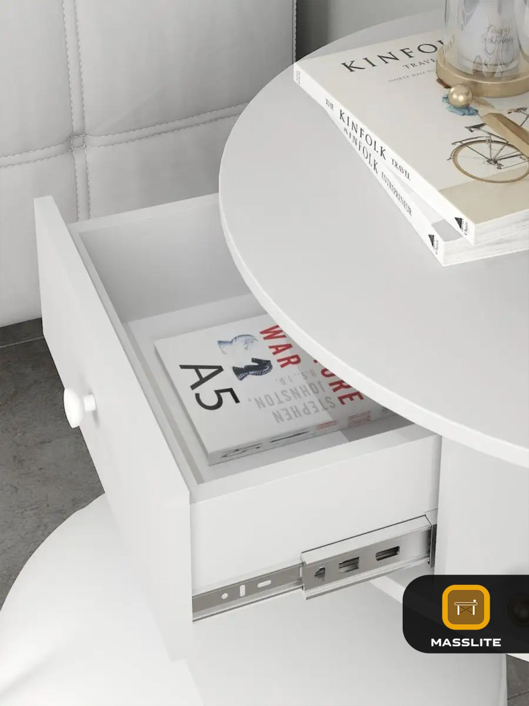 Туалетный столик MassLite BH-000053 75x40x18 см, ЛДСП, ДСП купить,NaN