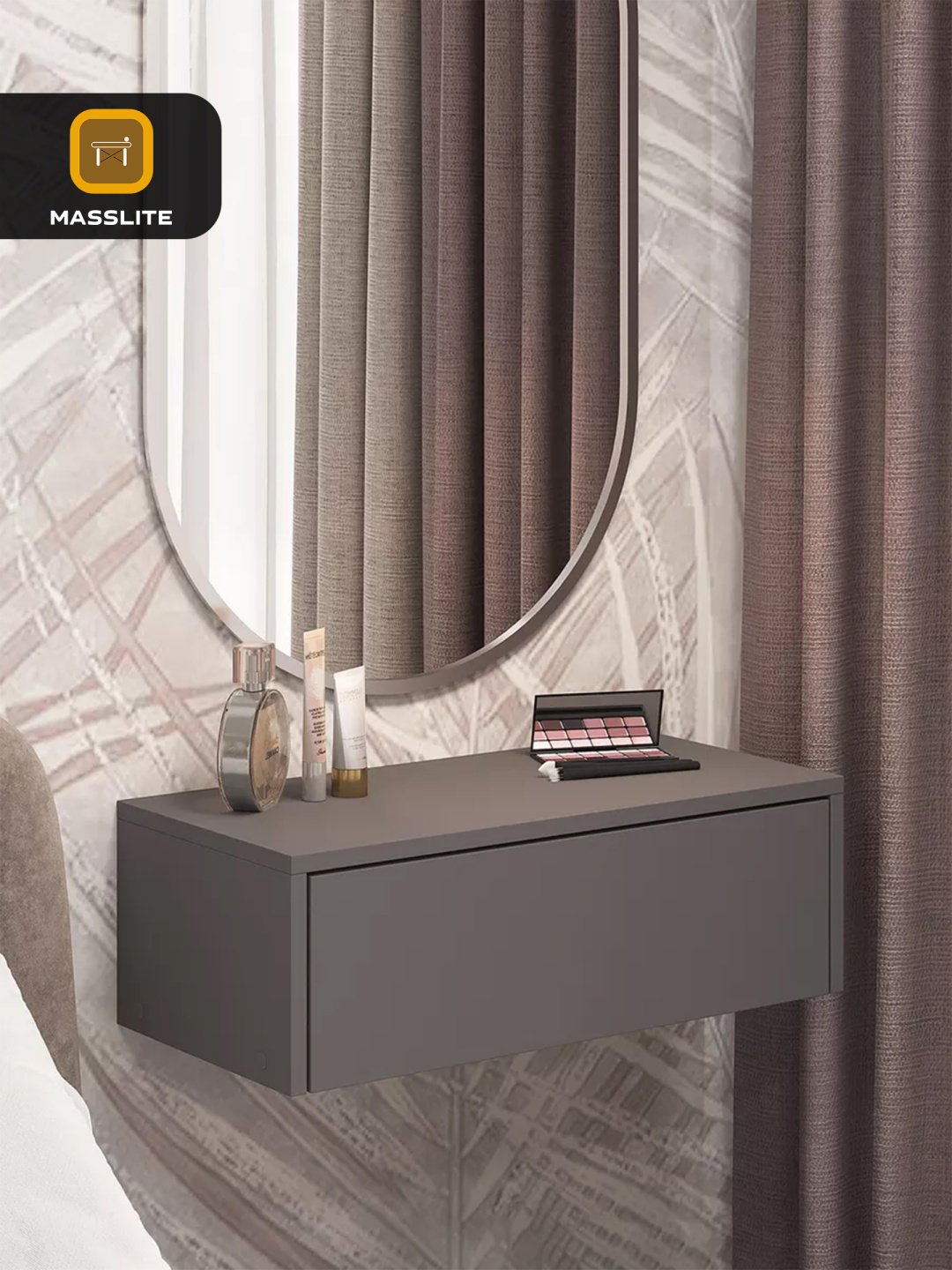 Туалетный столик MassLite DD-001152 61x29x20 см, ЛДСП купить,NaN