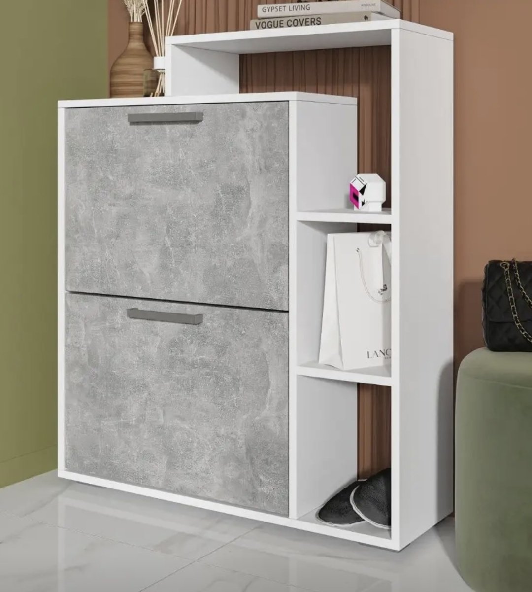 Обувница Столица мебели 76x24x90 см, ЛДСП купить,NaN