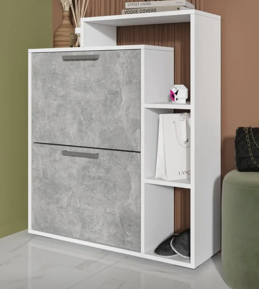 Обувница Столица мебели 76x24x90 см, ЛДСП купить,NaN