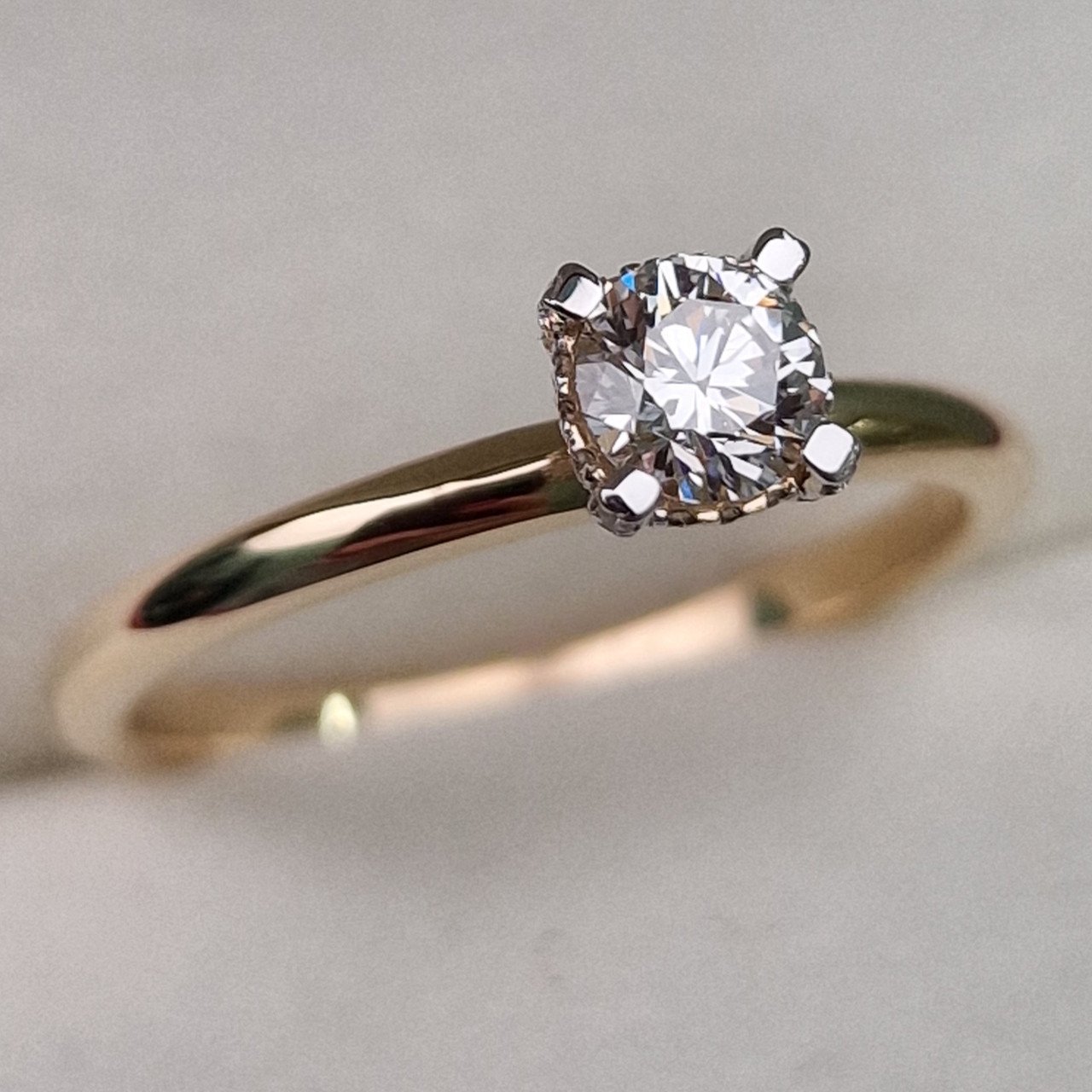 Кольцо Deimantas 99250796 16,5р 2,35гр 0,38ct. купить,NaN