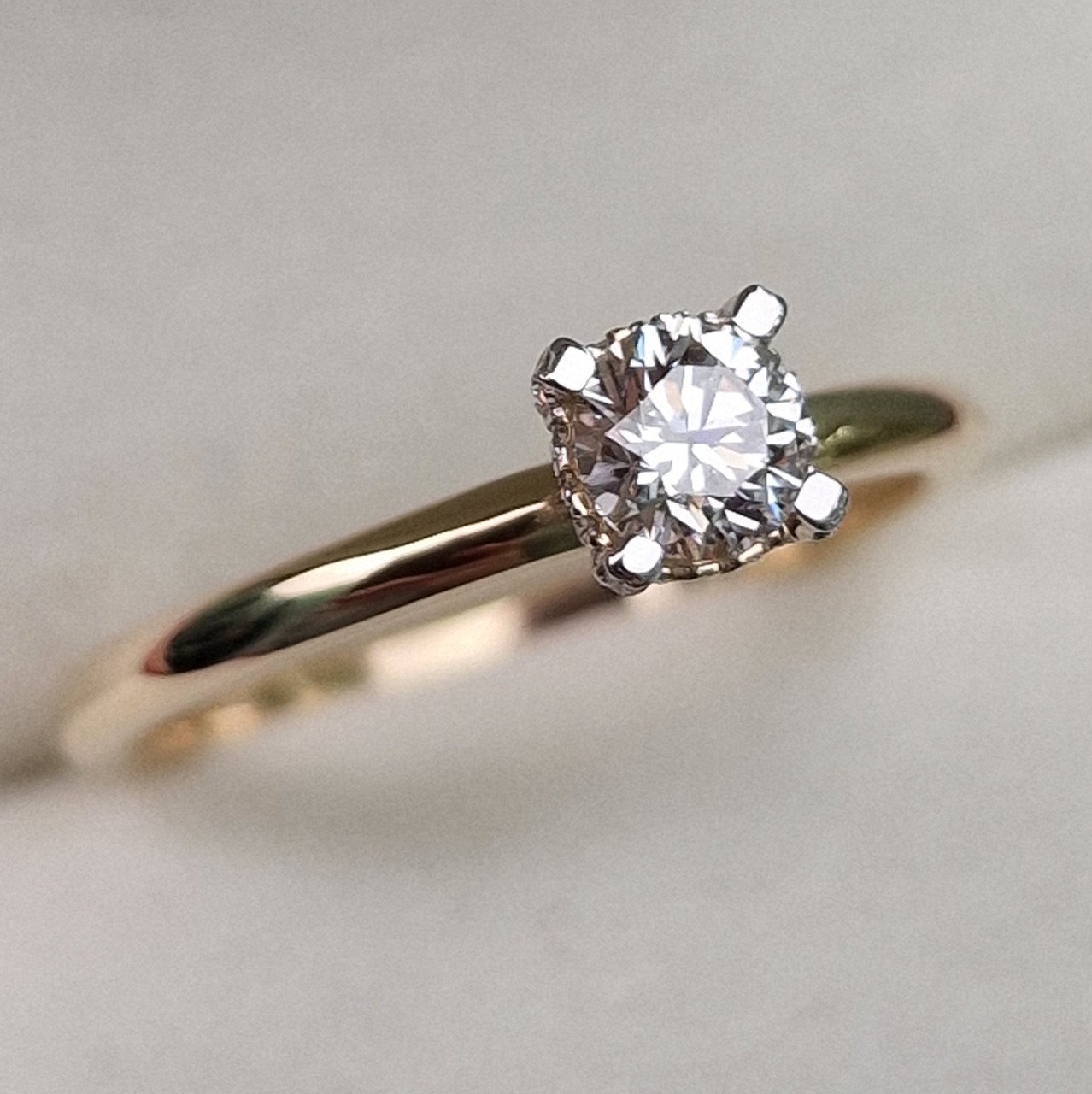 Кольцо Deimantas 99250796 16,5р 2,35гр 0,38ct. купить,NaN