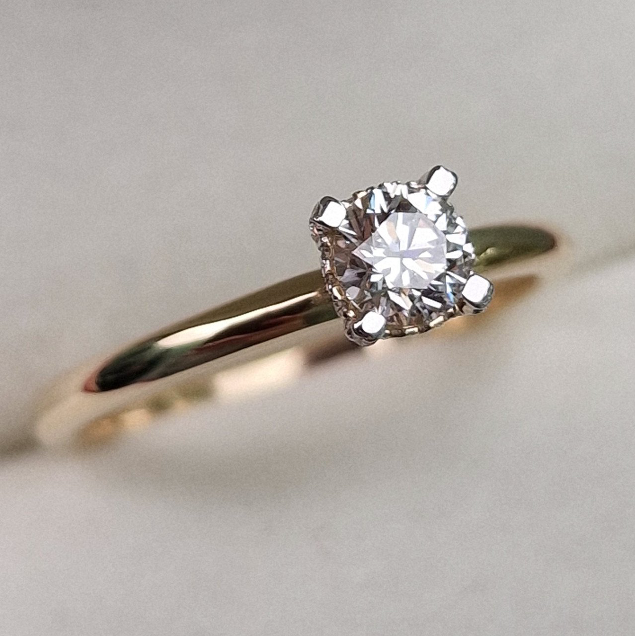 Кольцо Deimantas 99250796 16,5р 2,35гр 0,38ct. купить,NaN