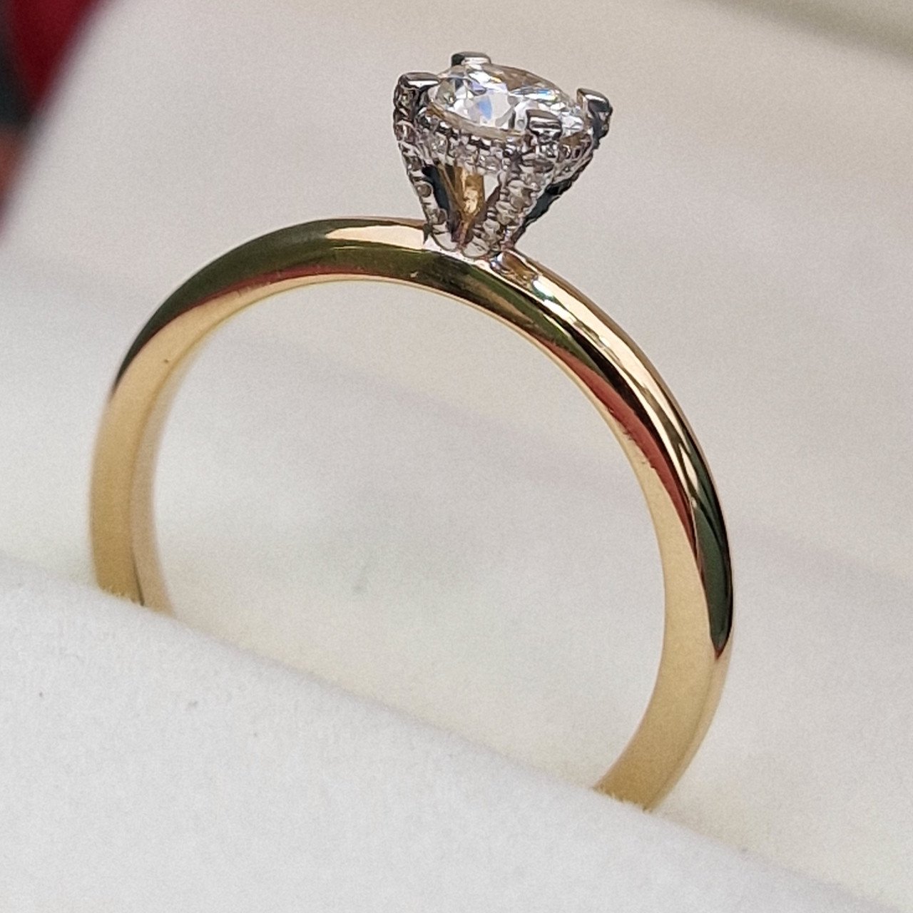 Кольцо Deimantas 99251193 17,5р 2,61гр 0,41ct. купить,NaN