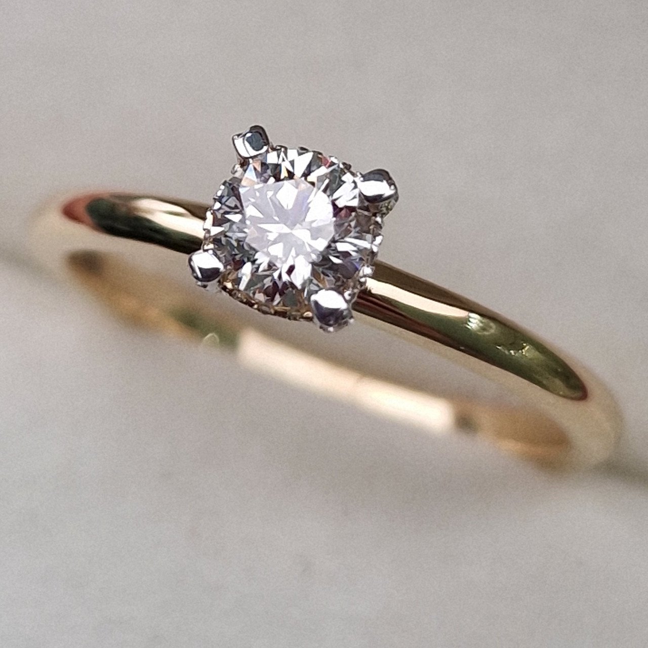 Кольцо Deimantas 99250796 16,5р 2,35гр 0,38ct. купить,NaN
